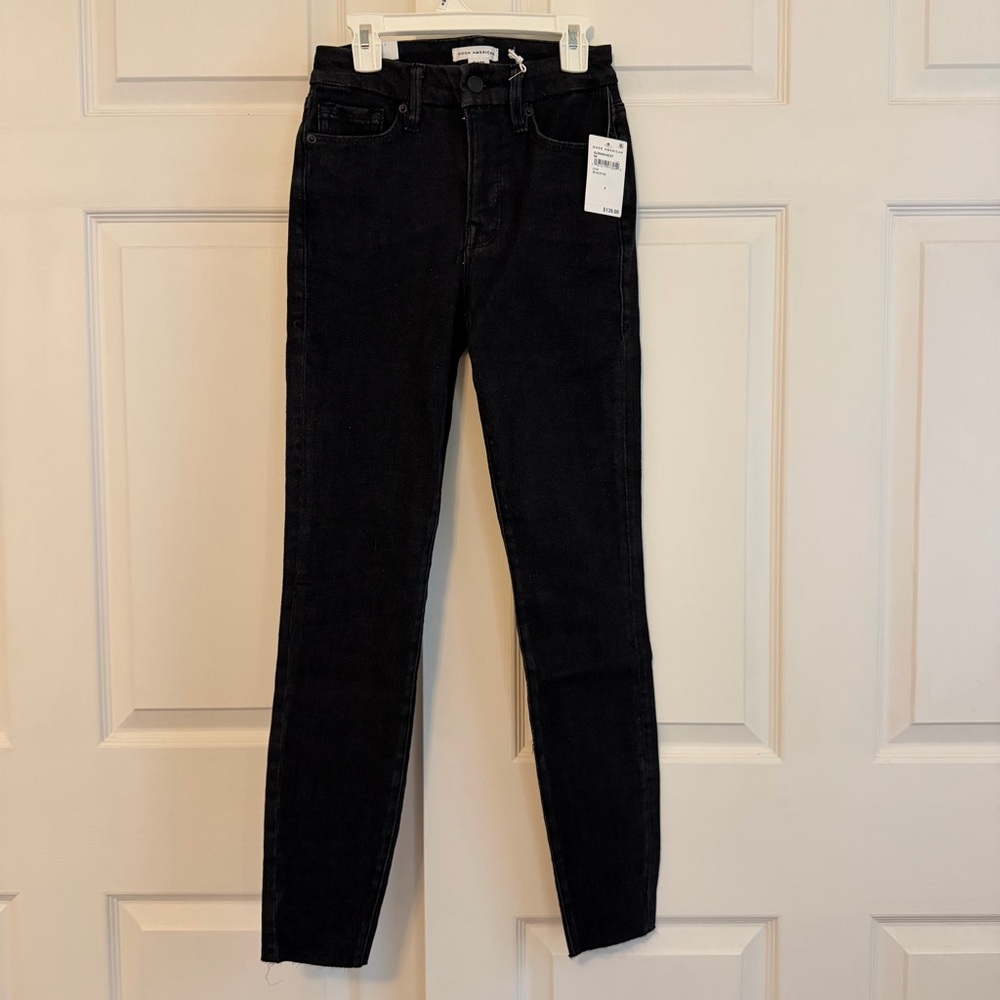 Good American Good Legs Skinny Jeans black 184